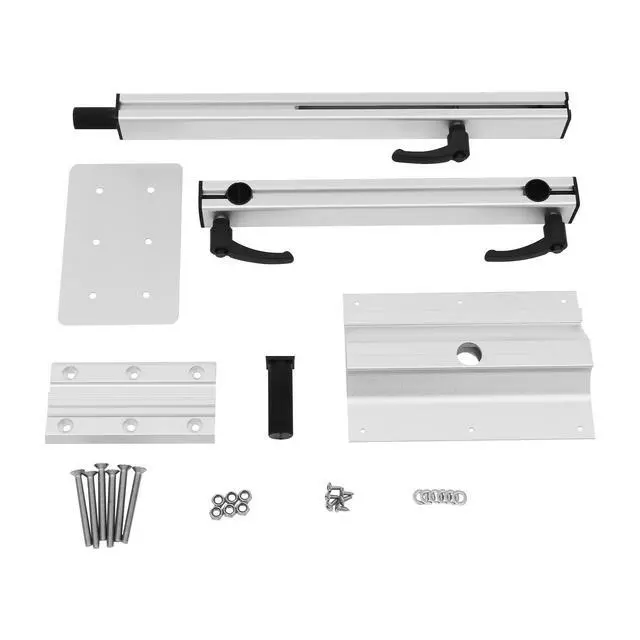 Alt view image 7 of 7 - Adjustable RV Table Leg 360° Swivel For RV, Yachts Aluminum Alloy Space Saving