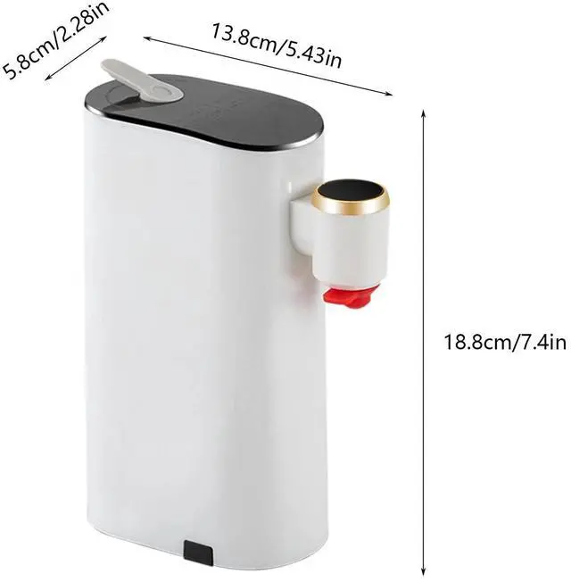 Alt view image 6 of 7 - Bottle Warmer Mineral Bottled Water Machine Mini Instant Hot Water Dispenser