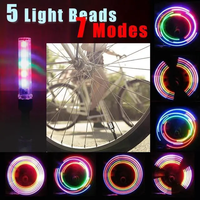 Alt view image 2 of 7 - 2Pcs LED Valve Stem Splendid Caps for Car, Bike & Motorcycle - Easy Installation
