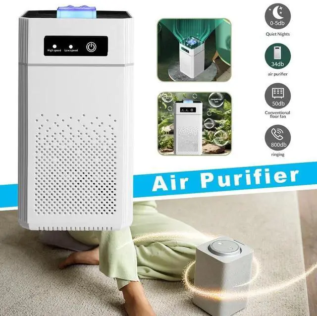 Main image of Home True HEPA Air Purifier Large Room Air Cleaner for Allergies Smoker Pet Dust