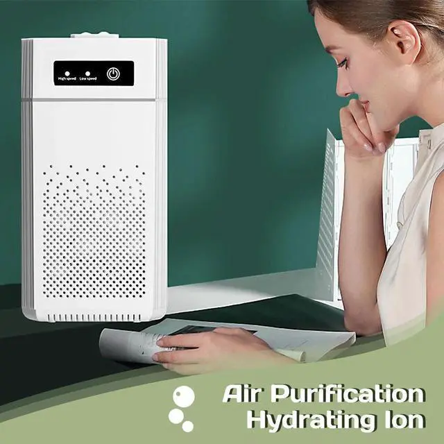 Alt view image 2 of 7 - Home True HEPA Air Purifier Large Room Air Cleaner for Allergies Smoker Pet Dust