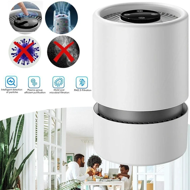Main image of Desktop Air Purifier HEPA Filter Odor Remove Mini Air Cleaner for Office Bedroom
