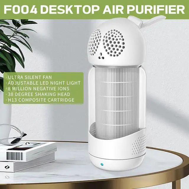 Alt view image 2 of 7 - Home Air Purifiers For Large Room Medical Grade HEPA Air Purifier Smoke Odor Pet