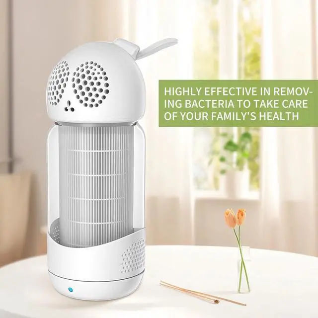 Alt view image 3 of 7 - Home Air Purifiers For Large Room Medical Grade HEPA Air Purifier Smoke Odor Pet