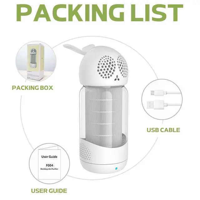 Alt view image 5 of 7 - Home Air Purifiers For Large Room Medical Grade HEPA Air Purifier Smoke Odor Pet