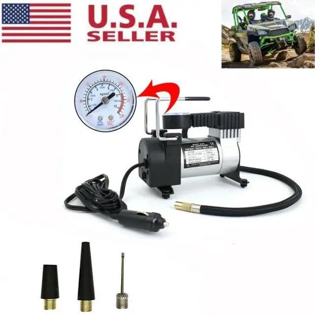 Main image of Heavy Duty 12V Portable 150PSI Car Tyre Auto Tire Inflator Pump Air Compressor