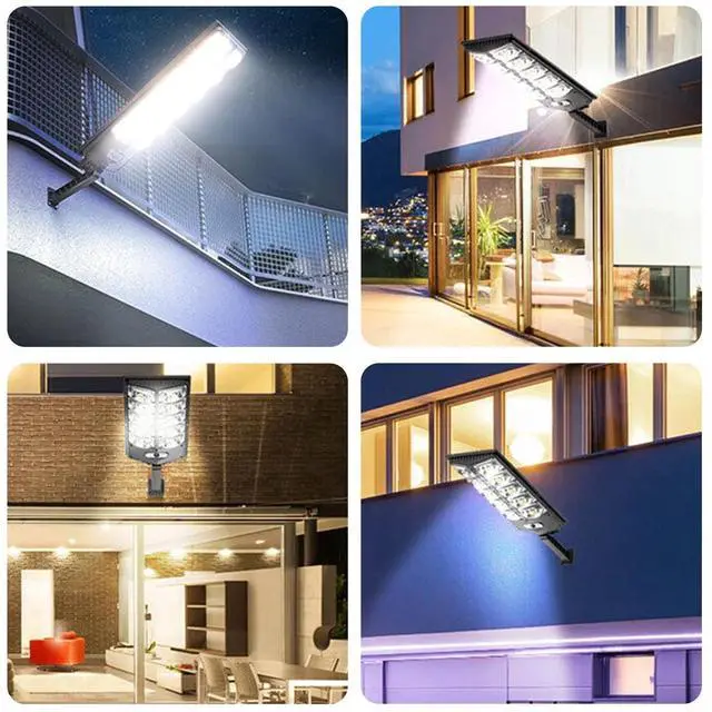 Alt view image 3 of 7 - Commercial Solar Street Light - High Brightness Output for Parking Lot Security