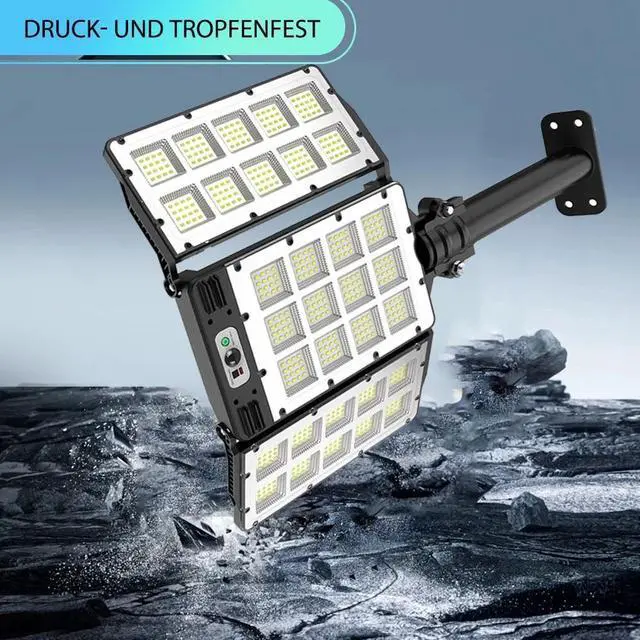 Alt view image 6 of 7 - Outdoor Solar Street Light Motion Sensor Lamp Commercial Dusk To Dawn Road Lamp