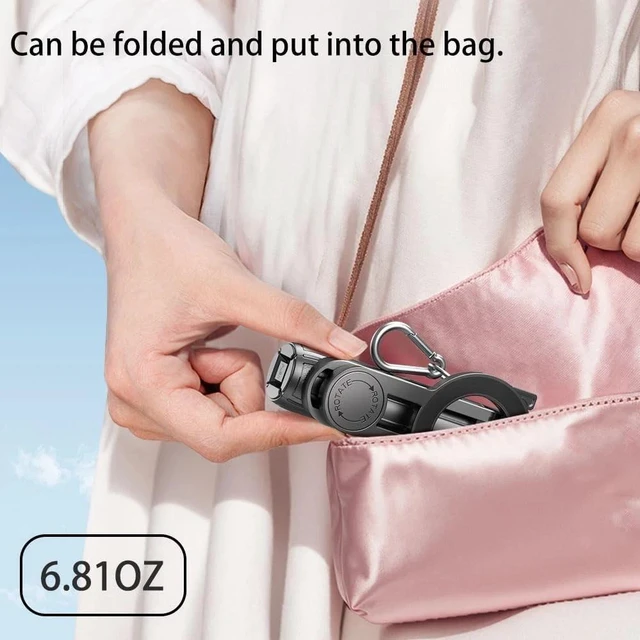 Alt view image 7 of 7 - 4 in 1 Multifunctional Magnetic Selfie Stick Tripod Remote for Travel Vlogging