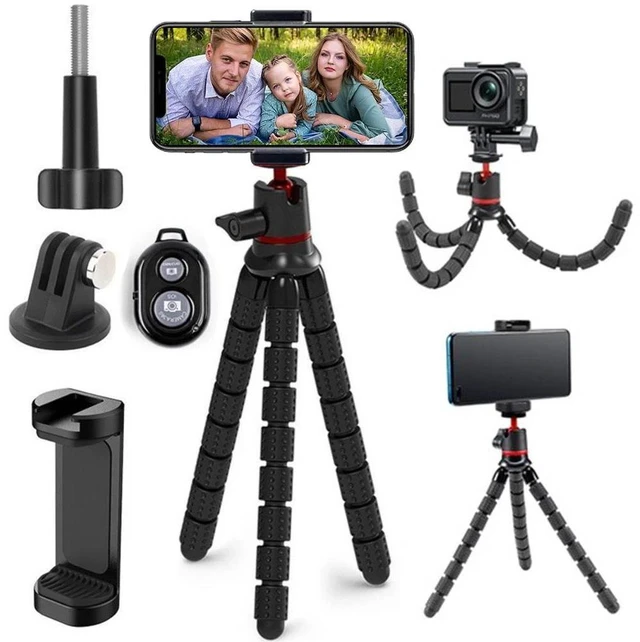 Main image of 360 Rotation Flexible Octopus Tripod for Smartphone/DSLR/Sports Action Camera US