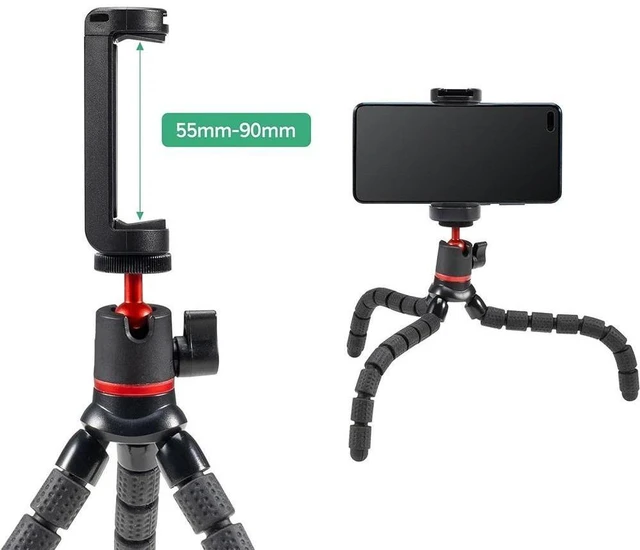 Alt view image 3 of 7 - 360 Rotation Flexible Octopus Tripod for Smartphone/DSLR/Sports Action Camera US