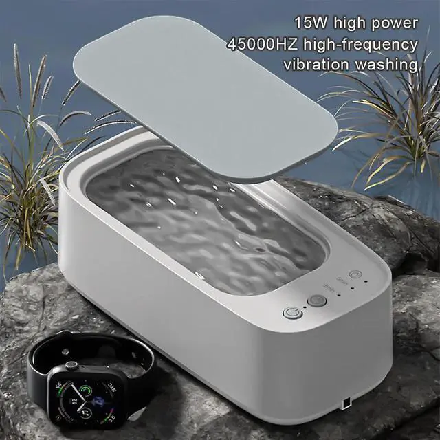 Alt view image 2 of 7 - 500ML Ultrasonic Cleaner Wave Cleaning Jewellery Polishing Machine Tank Timer US