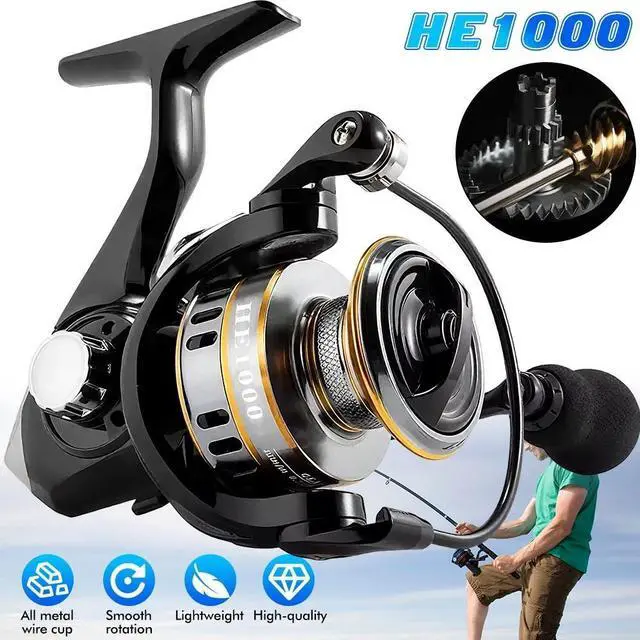 Main image of Ultra Light 1000~7000 5.2:1 Gear Ratio CNC Metal Spool Spinning Fishing Reel