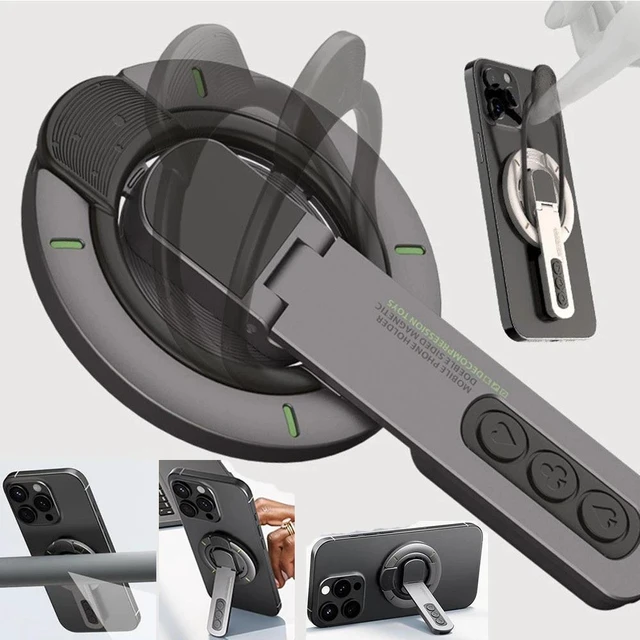 Main image of Magnet Phone Grip for Magsafe 360°Roration Gym Phone Holder Stand Ring Kickstand