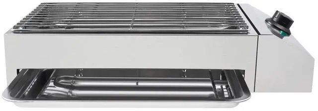 Alt view image 5 of 7 - Electric Indoor outdoor Grill Portable Smokeless Non-Stick Cooking BBQ Griddle