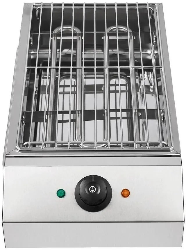 Alt view image 6 of 7 - Electric Indoor outdoor Grill Portable Smokeless Non-Stick Cooking BBQ Griddle