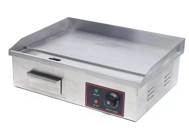 Alt view image 4 of 7 - 3000W Electric Griddle Portable Flat Top Outdoor Cooking BBQ Grill Table Stove