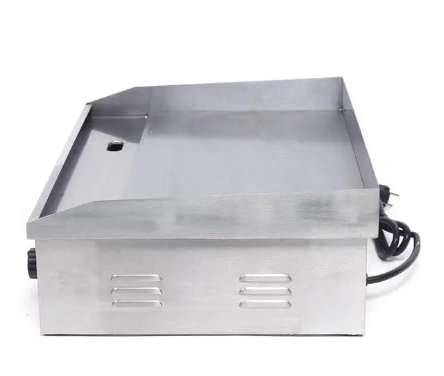 Alt view image 2 of 7 - 3000W Electric Griddle Portable Flat Top Outdoor Cooking BBQ Grill Table Stove