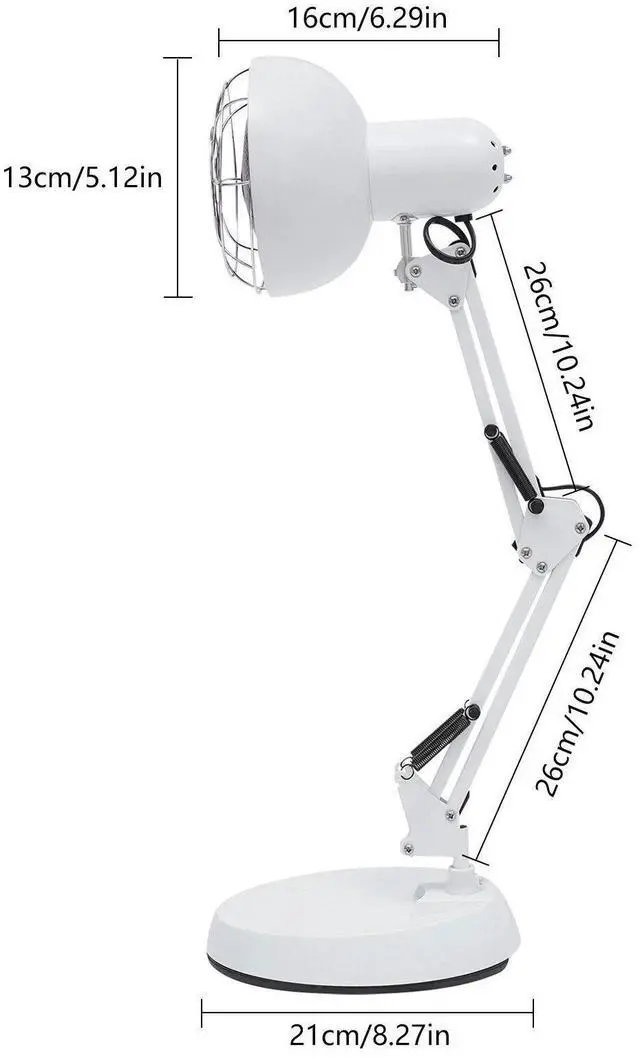 Alt view image 7 of 7 - Infrared Lamp, Near Infrared Red Light Therapy Heat Lamp with Stand for Relieve
