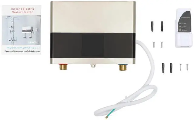 Alt view image 6 of 7 - 4000W Electric Tankless Water Heater Constant Temperature Instant Boiler