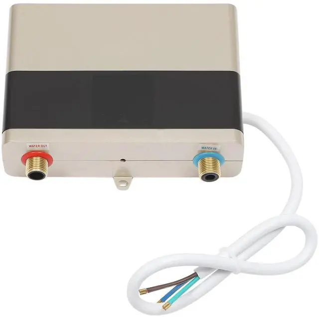 Alt view image 3 of 7 - 4000W Electric Tankless Water Heater Constant Temperature Instant Boiler