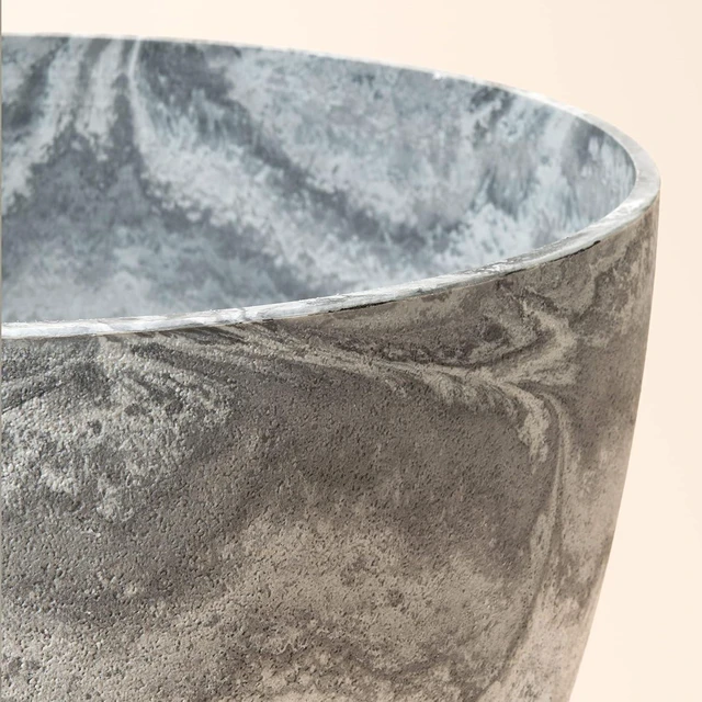 Alt view image 5 of 7 - LA JOLIE MUSE Planter Pots, Indoor Outdoor Flower Pot, 8.6+7.5 Inch 2 Pack