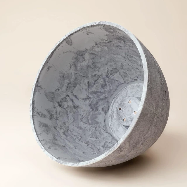 Alt view image 6 of 7 - LA JOLIE MUSE Planter Pots, Indoor Outdoor Flower Pot, 8.6+7.5 Inch 2 Pack