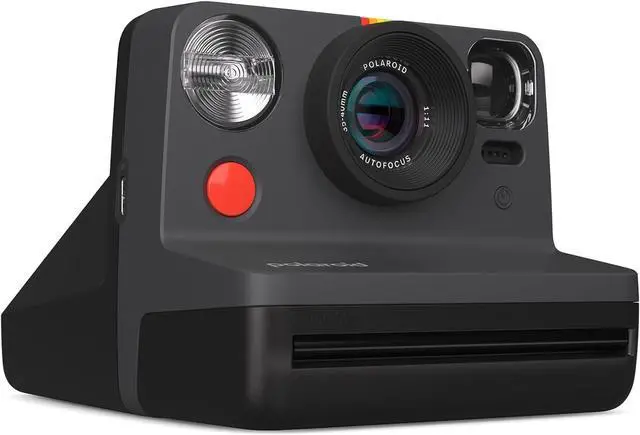 Alt view image 6 of 7 - Polaroid Now 2nd Generation I-Type Instant Camera + Film Bundle - Now Black Camera + 16 Color Photos (6248)- Black | 16 Color Photos (6248)