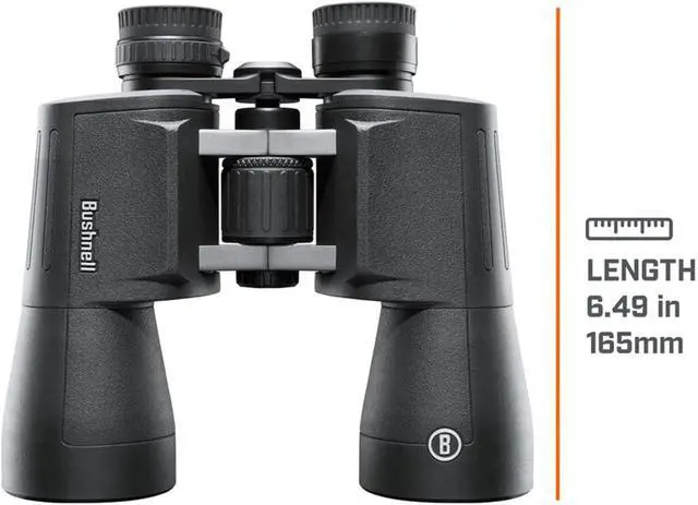Alt view image 4 of 7 - Bushnell PowerView 2 Binoculars, High-Definition Binoculars with Multi-Coated Lenses, Durable Aluminum Alloy Chassis, Wide Field of View, Ideal for Wildlife Observation, Hiking and Sporting Events
