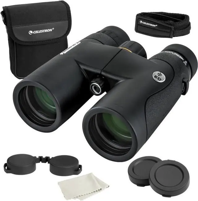 Main image of Celestron Nature DX ED 8x42 Premium Waterproof Birding Binoculars | ED Glass for True-to-Life Color, Fully Multi-Coated Optics & Phase Coated BaK-4 Prism, Sharp Edge-to-Edge Views, Waterproof