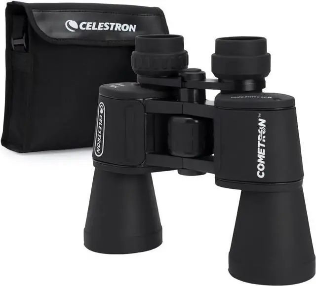 Main image of Celestron Cometron 7x50mm Astronomy Binoculars | Wide-Field Astronomy Binocular, Porro Prism, Multi-Coated Optics, Comfortable Handheld, Tripod Adaptable, Carrying Case