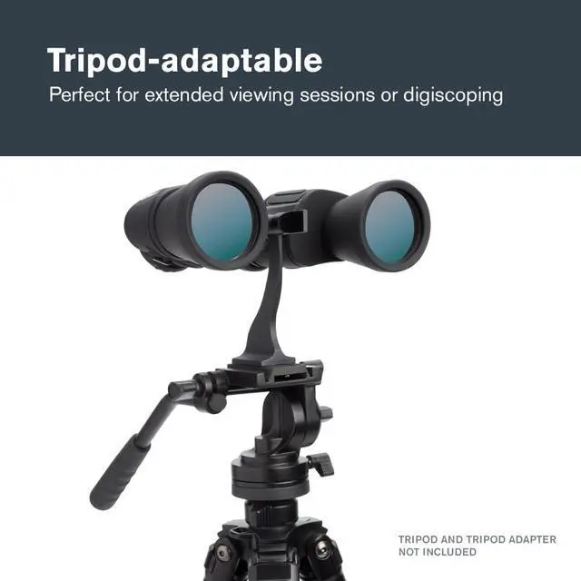 Alt view image 6 of 7 - Celestron Cometron 7x50mm Astronomy Binoculars | Wide-Field Astronomy Binocular, Porro Prism, Multi-Coated Optics, Comfortable Handheld, Tripod Adaptable, Carrying Case