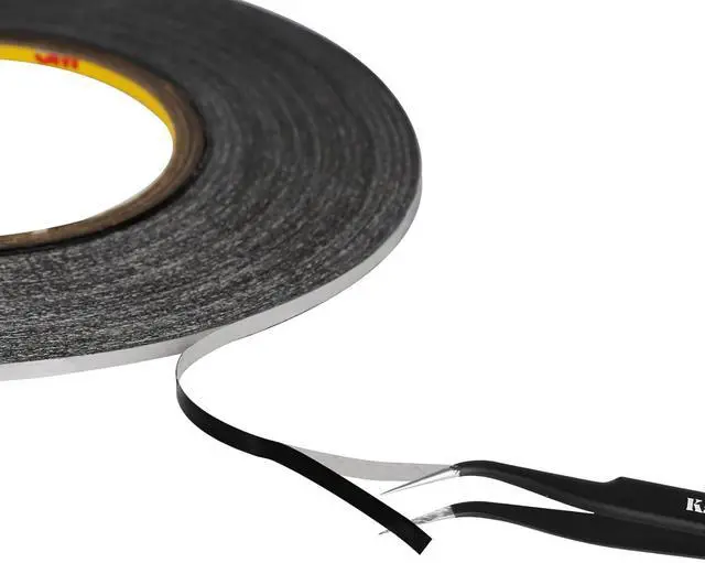 Alt view image 2 of 7 - Kaisiking 5mm / 10mm x 50M Double Sided Adhesive Tape LCD Touch Screen Tape | Phone Repair Tape with 1 Tweezers for Cell Phone, iPad, Tablets, Laptops, Camera, LCD Screen
