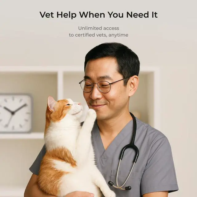 Alt view image 3 of 7 - Petcube Cam 360 Wi-Fi Pan-Tilt Pet Security Camera with App | No subscription required, 1080p HD video, 360° rotation, night vision, AI alerts for dog, cat & home monitoring