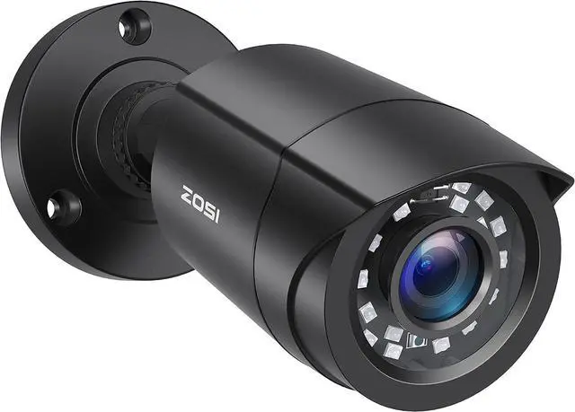 Main image of ZOSI 2.0MP FHD 1080p Security Camera Outdoor/Indoor (Hybrid 4-in-1 HD-CVI/TVI/AHD/960H Analog CVBS),24PCS LEDs,80ft Night Vision,Weatherproof Surveillance CCTV Bullet Camera