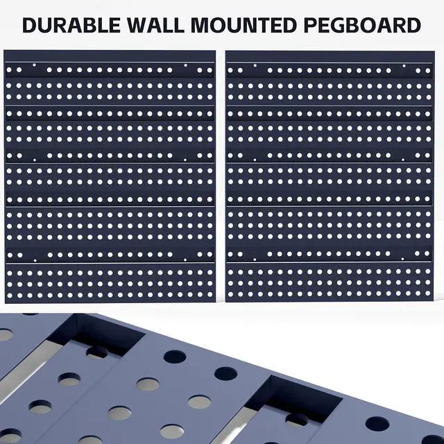 Alt view image 6 of 6 - KJE 30PCS Wall Mounted Storage Bins, Plastic Tool Organizer for Garage Storage, Screws, Nuts, Bolts, Small Hardware Parts -Black, Yellow
