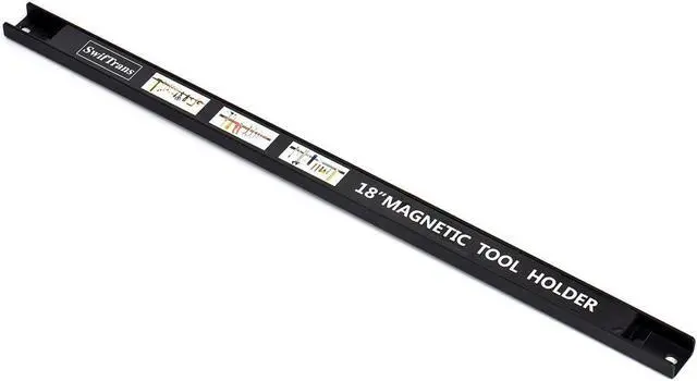 Alt view image 3 of 7 - Magnetic Tool Holder 18 Inch 8 Pack Heavy Duty Magnet Tool Bar Strip Rack Wall Mount