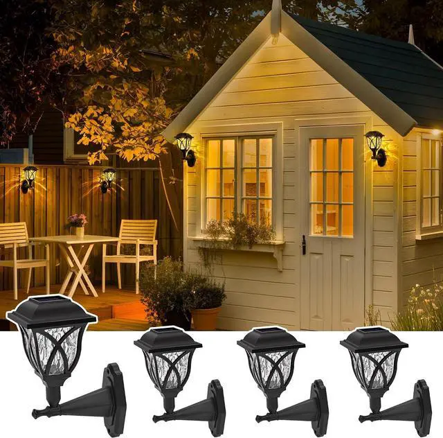 Main image of TISEJOY Solar Wall Lantern Outdoor Playhouse Light, Playhouse Accessories