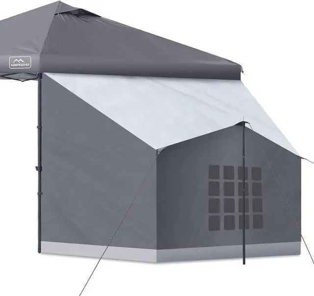 Main image of KAMPKEEPER Side Tent,1/2 Person Camping Tent for 10' x 10' Pop Up Canopy