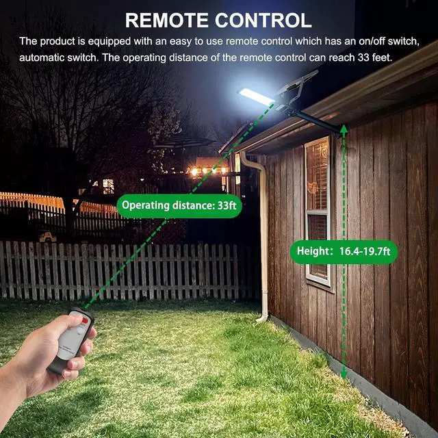 Alt view image 3 of 7 - Engrepo Solar Street Lights Outdoor