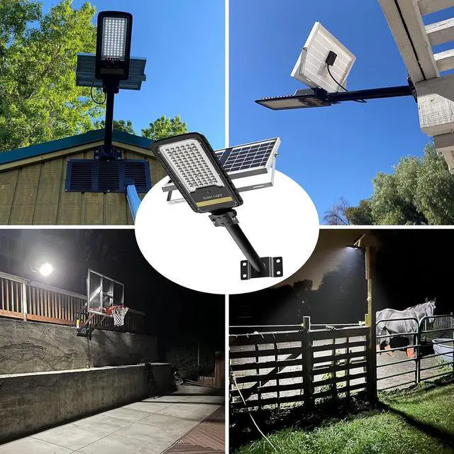Alt view image 7 of 7 - Engrepo Solar Street Lights Outdoor