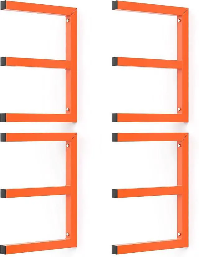 Main image of WALMANN Garage Wall Mounted Lumber Storage Rack, Overhead Lumber Rack