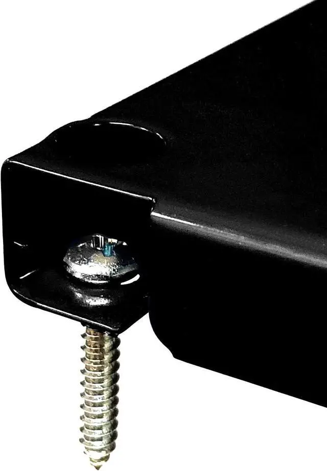 Alt view image 3 of 6 - Wall Control Pegboard Organizer 4 ft. Metal Pegboard Standard Tool Storage Kit with Black Toolboard and Black Accessories