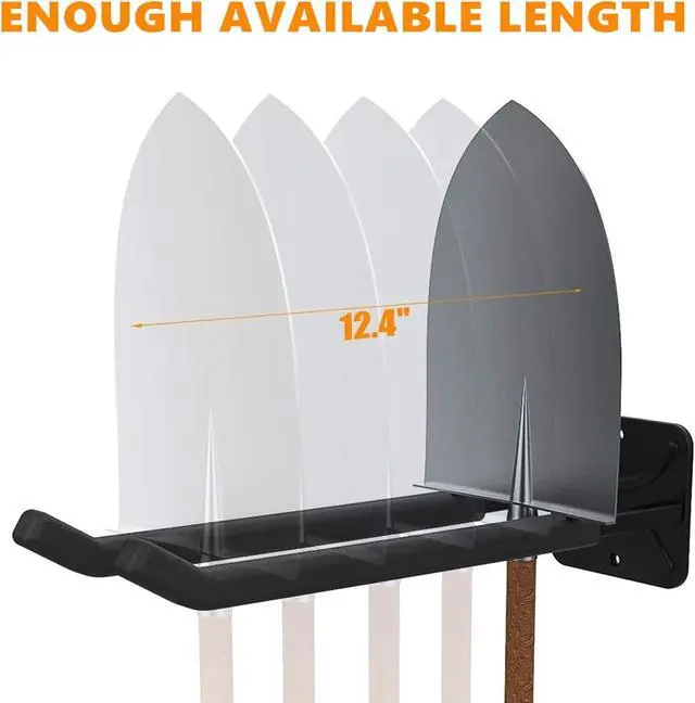 Alt view image 2 of 7 - TORACK Garage Hooks Heavy Duty Tool Organizer, Wall Mount Hanger Rack