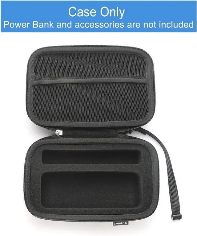 Alt view image 2 of 7 - RAIACE Hard Travel Storage Case Compatible with Anker 27,650mAh 250W PowerBank + Anker 100W Charging Base. (case only) - Black
