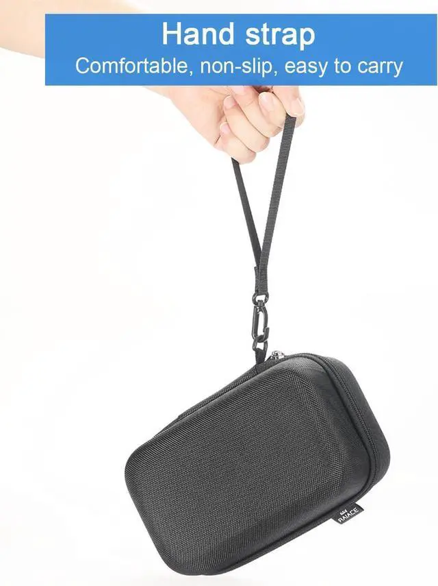Alt view image 7 of 7 - RAIACE Hard Travel Storage Case Compatible with Anker 27,650mAh 250W PowerBank + Anker 100W Charging Base. (case only) - Black