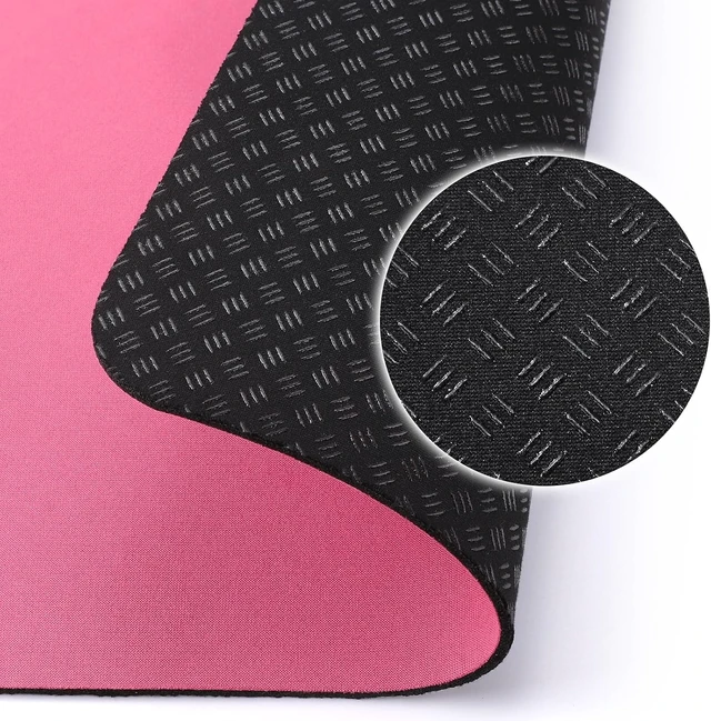 Alt view image 4 of 7 - TOBWOLF Non-Slip Workout Mat for Ellipse Leg Exerciser, Ellipse Machine Mat, Exercise Mat for Under Desk Ellipticals, Suitable for Electric Seated Foot Pedal Exerciser, Stability & Floor Protection