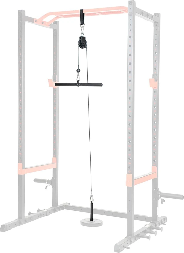 Main image of Sunny Health & Fitness Power Cage Squat Rack Attachments for Home Gym