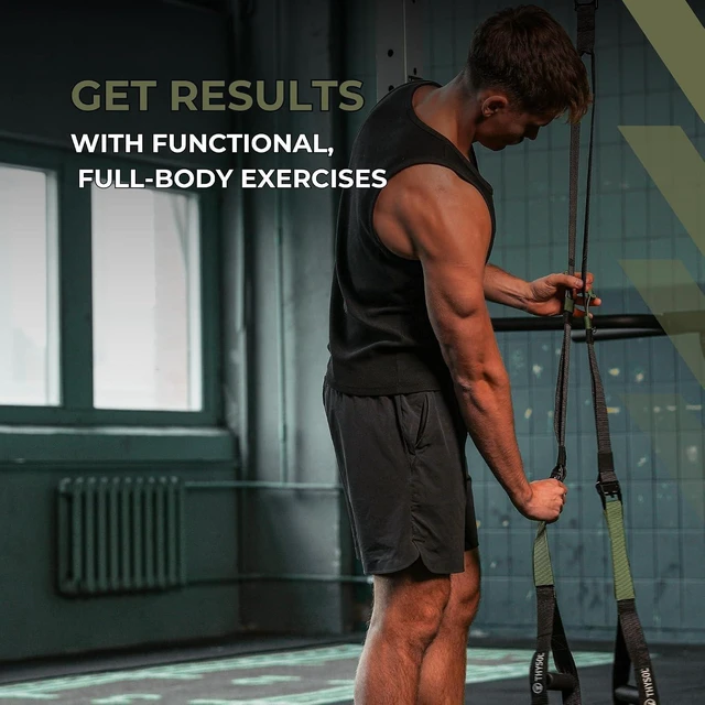 Alt view image 5 of 7 - THYSOL Suspension Resistance Trainer PRO Suspension Straps with Door Anchor