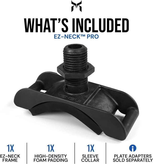 Alt view image 6 of 7 - KENSUI EZ-Neck Plate Loaded Neck Trainer
